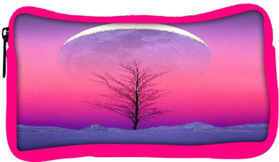 

Snoogg Eco Friendly Canvas Sky View 15 Student Pen Pencil Case Coin Purse Pouch Cosmetic Makeup Bag (PINK) Pouch(Multicolor)