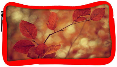 

Snoogg Eco Friendly Canvas Orange Leaf In Branch Designer Student Pen Pencil Case Coin Purse Pouch Cosmetic Makeup Bag (RED) Pouch(Multicolor)