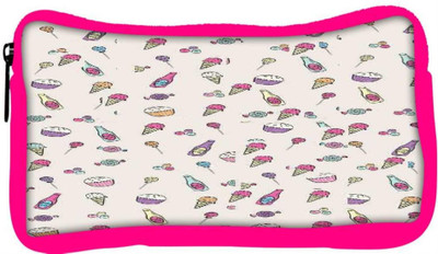 

Snoogg Eco Friendly Canvas Sweet Pattern Student Pen Pencil Case Coin Purse Pouch Cosmetic Makeup Bag (PINK) Pouch(Multicolor)