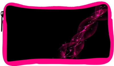 

Snoogg Eco Friendly Canvas Dark Pink Abstract Design Designer Student Pen Pencil Case Coin Purse Pouch Cosmetic Makeup Bag (PINK) Pouch(Multicolor)