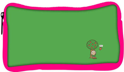 

Snoogg Eco Friendly Canvas Gravity Humor Designer Student Pen Pencil Case Coin Purse Pouch Cosmetic Makeup Bag (PINK) Pouch(Multicolor)