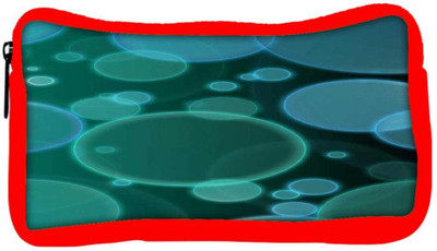 

Snoogg Eco Friendly Canvas Bubbles Design 2380 Student Pen Pencil Case Coin Purse Pouch Cosmetic Makeup Bag (RED) Pouch(Multicolor)
