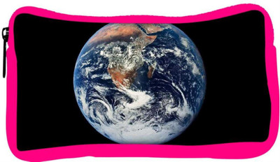 

Snoogg Eco Friendly Canvas Earth Designer Student Pen Pencil Case Coin Purse Pouch Cosmetic Makeup Bag (PINK) Pouch(Multicolor)