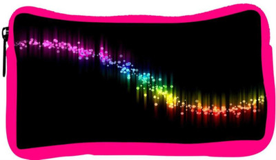 

Snoogg Eco Friendly Canvas Multicolor Sparkling Small Spots Designer Student Pen Pencil Case Coin Purse Pouch Cosmetic Makeup Bag (PINK) Pouch(Multicolor)