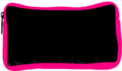 

Snoogg Eco Friendly Canvas Black City Designer Student Pen Pencil Case Coin Purse Pouch Cosmetic Makeup Bag (PINK) Pouch(Multicolor)