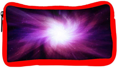 

Snoogg Eco Friendly Canvas Galaxy Cyclone Designer Student Pen Pencil Case Coin Purse Pouch Cosmetic Makeup Bag (RED) Pouch(Multicolor)