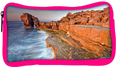 

Snoogg Eco Friendly Canvas Brown Mountain Designer Student Pen Pencil Case Coin Purse Pouch Cosmetic Makeup Bag (PINK) Pouch(Multicolor)