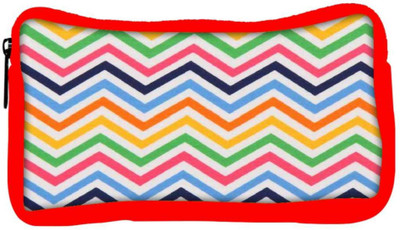 

Snoogg Eco Friendly Canvas White Space Wave Pattern 2528 Student Pen Pencil Case Coin Purse Pouch Cosmetic Makeup Bag (RED) Pouch(Multicolor)