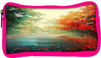 

Snoogg Eco Friendly Canvas Nature Hd Student Pen Pencil Case Coin Purse Pouch Cosmetic Makeup Bag (PINK) Pouch(Multicolor)