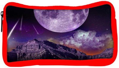 

Snoogg Eco Friendly Canvas Fantasy Night Student Pen Pencil Case Coin Purse Pouch Cosmetic Makeup Bag (RED) Pouch(Multicolor)