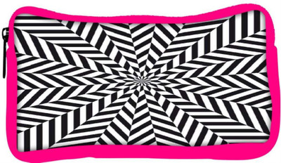 

Snoogg Eco Friendly Canvas Psychedelic Pull 2461 Student Pen Pencil Case Coin Purse Pouch Cosmetic Makeup Bag (PINK) Pouch(Multicolor)