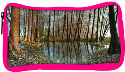 

Snoogg Eco Friendly Canvas Small Pond In Forest Designer Student Pen Pencil Case Coin Purse Pouch Cosmetic Makeup Bag (PINK) Pouch(Multicolor)
