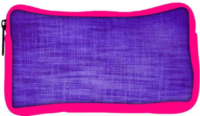 

Snoogg Eco Friendly Canvas Abstract Colorful Texturesre Designer Student Pen Pencil Case Coin Purse Pouch Cosmetic Makeup Bag (PINK) Pouch(Multicolor)
