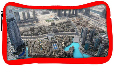 

Snoogg Eco Friendly Canvas Lake In Dubai Designer Student Pen Pencil Case Coin Purse Pouch Cosmetic Makeup Bag (RED) Pouch(Multicolor)