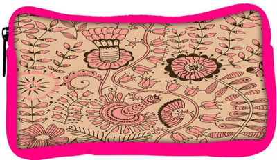 

Snoogg Eco Friendly Canvas Seamless Texture With Flowers And Butterflies Endless Floral Pattern Student Pen Pencil Case Coin Purse Pouch Cosmetic Makeup Bag (PINK) Pouch(Multicolor)