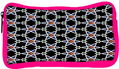 

Snoogg Eco Friendly Canvas Orange Star Pattern Designer Student Pen Pencil Case Coin Purse Pouch Cosmetic Makeup Bag (PINK) Pouch(Multicolor)