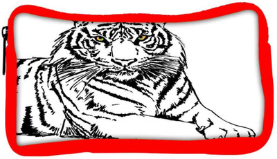 

Snoogg Eco Friendly Canvas Sketch Of White Tiger Vector Illustration Student Pen Pencil Case Coin Purse Pouch Cosmetic Makeup Bag (RED) Pouch(Multicolor)