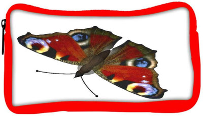

Snoogg Eco Friendly Canvas Butterfly Student Pen Pencil Case Coin Purse Pouch Cosmetic Makeup Bag (RED) Pouch(Multicolor)