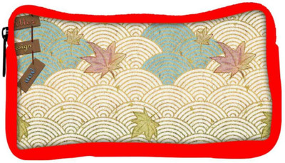 

Snoogg Eco Friendly Canvas Abstract Design Aon Designer Student Pen Pencil Case Coin Purse Pouch Cosmetic Makeup Bag (RED) Pouch(Multicolor)