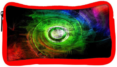 

Snoogg Eco Friendly Canvas Clolorful Smoke Student Pen Pencil Case Coin Purse Pouch Cosmetic Makeup Bag (RED) Pouch(Multicolor)