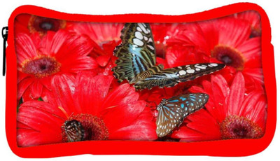 

Snoogg Eco Friendly Canvas Brown Butterfly Designer Student Pen Pencil Case Coin Purse Pouch Cosmetic Makeup Bag (RED) Pouch(Multicolor)