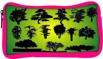 

Snoogg Eco Friendly Canvas 14 Plants Silhouettes Student Pen Pencil Case Coin Purse Pouch Cosmetic Makeup Bag (PINK) Pouch(Multicolor)