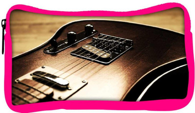 

Snoogg Eco Friendly Canvas Rock Guitar Designer Student Pen Pencil Case Coin Purse Pouch Cosmetic Makeup Bag (PINK) Pouch(Multicolor)