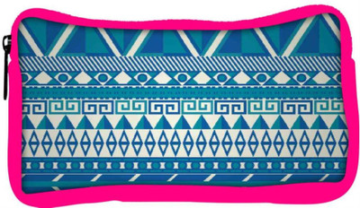 

Snoogg Eco Friendly Canvas Aztec Pattern Triangular Student Pen Pencil Case Coin Purse Pouch Cosmetic Makeup Bag (PINK) Pouch(Multicolor)