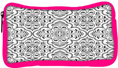 

Snoogg Eco Friendly Canvas Birthday Gift Designer Student Pen Pencil Case Coin Purse Pouch Cosmetic Makeup Bag (PINK) Pouch(Multicolor)