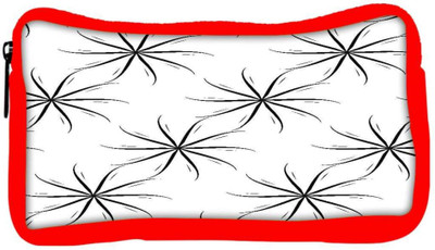 

Snoogg Eco Friendly Canvas Amazed Pattern Grey Designer Student Pen Pencil Case Coin Purse Pouch Cosmetic Makeup Bag (RED) Pouch(Multicolor)