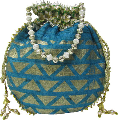 

Deepsum Women Wedding Party Festive Clutch Potli Bag Potli(Multicolor)