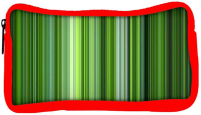 

Snoogg Eco Friendly Canvas Abstract Cool Designer Student Pen Pencil Case Coin Purse Pouch Cosmetic Makeup Bag (RED) Pouch(Multicolor)