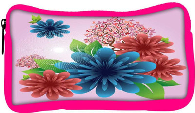 

Snoogg Eco Friendly Canvas Spring Flowers Student Pen Pencil Case Coin Purse Pouch Cosmetic Makeup Bag (PINK) Pouch(Multicolor)