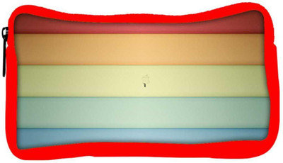 

Snoogg Eco Friendly Canvas Apple Wallpaper Designer Student Pen Pencil Case Coin Purse Pouch Cosmetic Makeup Bag (RED) Pouch(Multicolor)