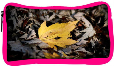 

Snoogg Eco Friendly Canvas Yellow Leaves In Dry Leaves Designer Student Pen Pencil Case Coin Purse Pouch Cosmetic Makeup Bag (PINK) Pouch(Multicolor)