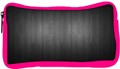 

Snoogg Eco Friendly Canvas Plain Black Designer Student Pen Pencil Case Coin Purse Pouch Cosmetic Makeup Bag (PINK) Pouch(Multicolor)