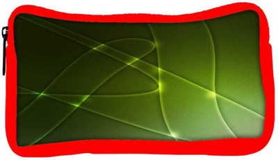 

Snoogg Eco Friendly Canvas Abstract Green Shapes Background Texture Student Pen Pencil Case Coin Purse Pouch Cosmetic Makeup Bag (RED) Pouch(Multicolor)