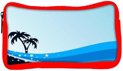 

Snoogg Eco Friendly Canvas Summer Background With Palm Tree And Blue Wave Student Pen Pencil Case Coin Purse Pouch Cosmetic Makeup Bag (RED) Pouch(Multicolor)