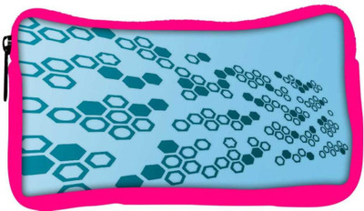 

Snoogg Eco Friendly Canvas Hex Amazing Designer Student Pen Pencil Case Coin Purse Pouch Cosmetic Makeup Bag (PINK) Pouch(Multicolor)