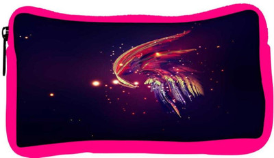 

Snoogg Eco Friendly Canvas Et Fly Student Pen Pencil Case Coin Purse Pouch Cosmetic Makeup Bag (PINK) Pouch(Multicolor)
