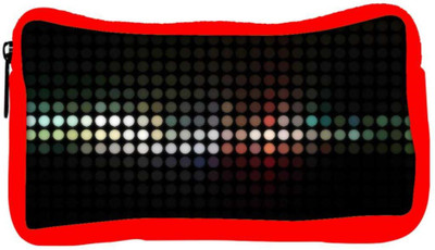 

Snoogg Eco Friendly Canvas Abstract Black Design Designer Student Pen Pencil Case Coin Purse Pouch Cosmetic Makeup Bag (RED) Pouch(Multicolor)