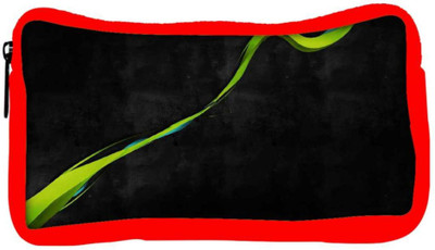 

Snoogg Eco Friendly Canvas Green Paint Designer Student Pen Pencil Case Coin Purse Pouch Cosmetic Makeup Bag (RED) Pouch(Multicolor)