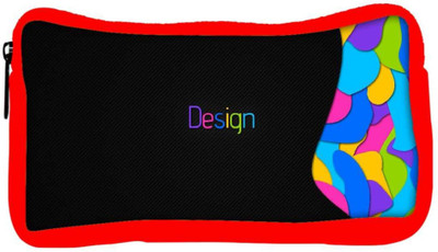 

Snoogg Eco Friendly Canvas Design Multicolors Designer Student Pen Pencil Case Coin Purse Pouch Cosmetic Makeup Bag (RED) Pouch(Multicolor)