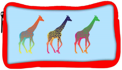 

Snoogg Eco Friendly Canvas Neon Giraffes 2666 Student Pen Pencil Case Coin Purse Pouch Cosmetic Makeup Bag (RED) Pouch(Multicolor)