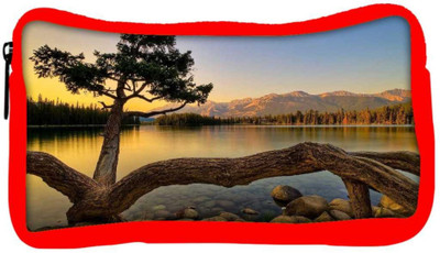 

Snoogg Eco Friendly Canvas Zig Zag Tree Designer Student Pen Pencil Case Coin Purse Pouch Cosmetic Makeup Bag (RED) Pouch(Multicolor)