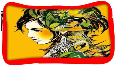 

Snoogg Eco Friendly Canvas Mother Nature 2883 Student Pen Pencil Case Coin Purse Pouch Cosmetic Makeup Bag (RED) Pouch(Multicolor)