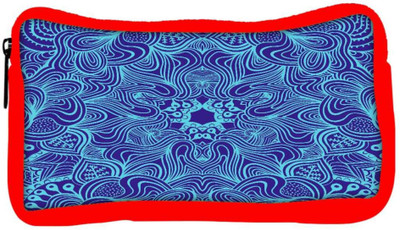 

Snoogg Eco Friendly Canvas Blue And Purple Designer Student Pen Pencil Case Coin Purse Pouch Cosmetic Makeup Bag (RED) Pouch(Multicolor)