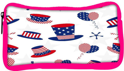 

Snoogg Eco Friendly Canvas Blue Hat Designer Student Pen Pencil Case Coin Purse Pouch Cosmetic Makeup Bag (PINK) Pouch(Multicolor)