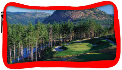 

Snoogg Eco Friendly Canvas Tall Trees In Golf Designer Student Pen Pencil Case Coin Purse Pouch Cosmetic Makeup Bag (RED) Pouch(Multicolor)