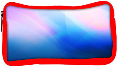 

Snoogg Eco Friendly Canvas Lite Blue Pattern Design Designer Student Pen Pencil Case Coin Purse Pouch Cosmetic Makeup Bag (RED) Pouch(Multicolor)